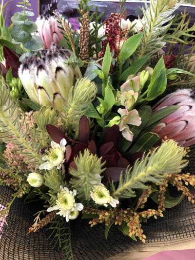 Wild Meadow - A beautifully natural design with rich textures and earthy tones, thoughtfully arranged to create a striking and contemporary gift.